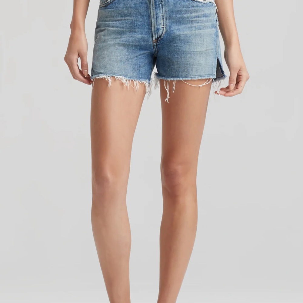 Citizens Of Humanity nikki shorts in summertime blues
